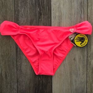 Body Glove neon pink bikini bottom sz L